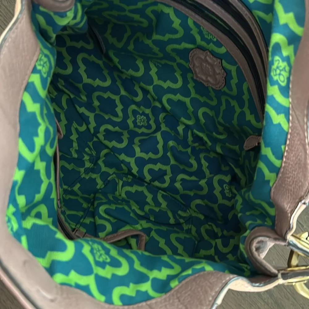 orYANY Pink and Cream Hobo Bag - Picture 7 of 12